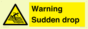 Warning Sudden drop